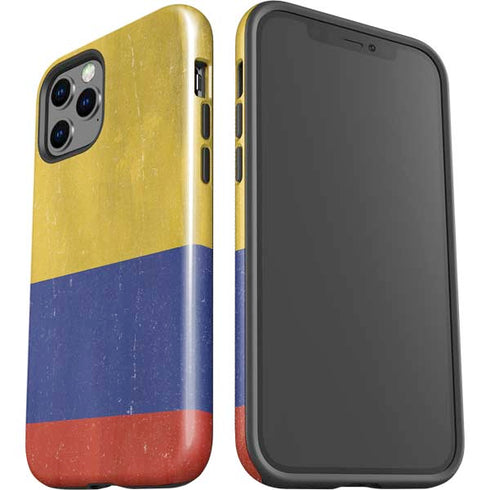 Colombia Flag Distressed iPhone 12 Pro Max Impact Case